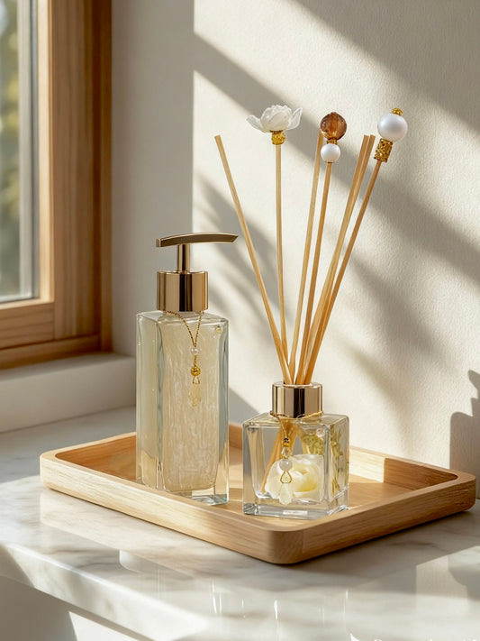 Kit Difusor & Sabonete Líquido ESSENCIAL - Coleção Floral