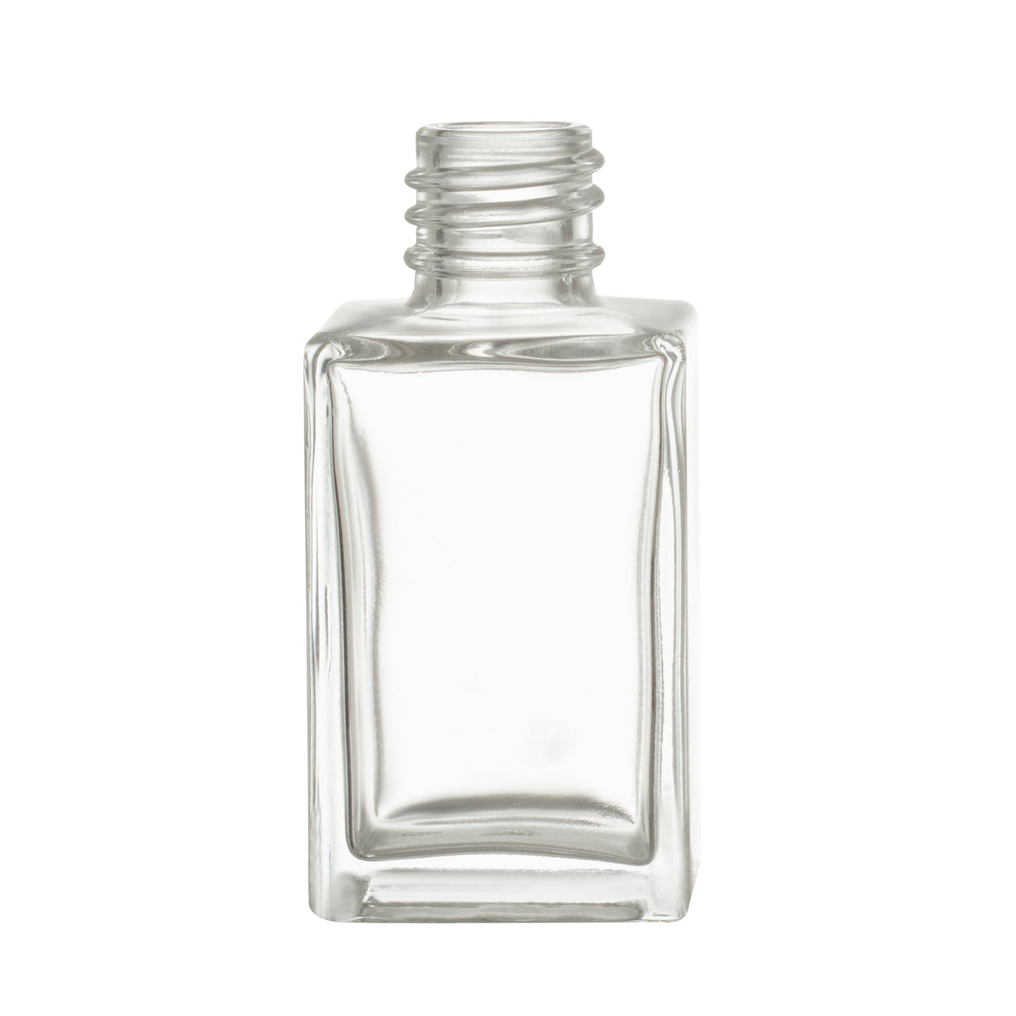 Frasco de vidro square 30ml s/ tampa