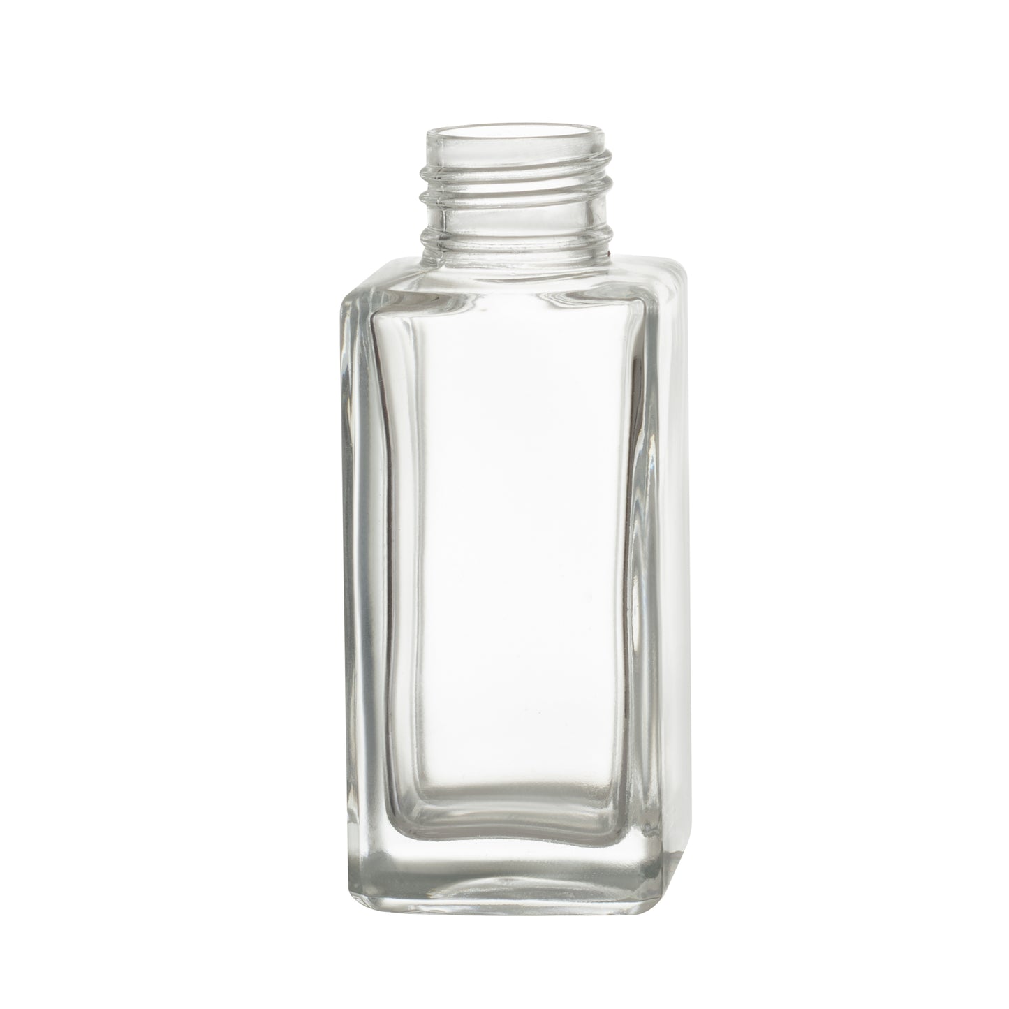 Frasco de vidro square 60ml s/ tampa