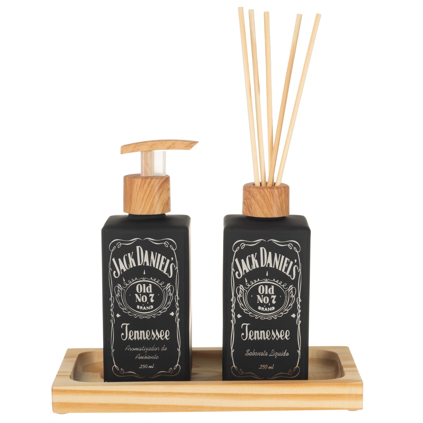 Kit Difusor + Sabonete Square 250ml Jack Daniels