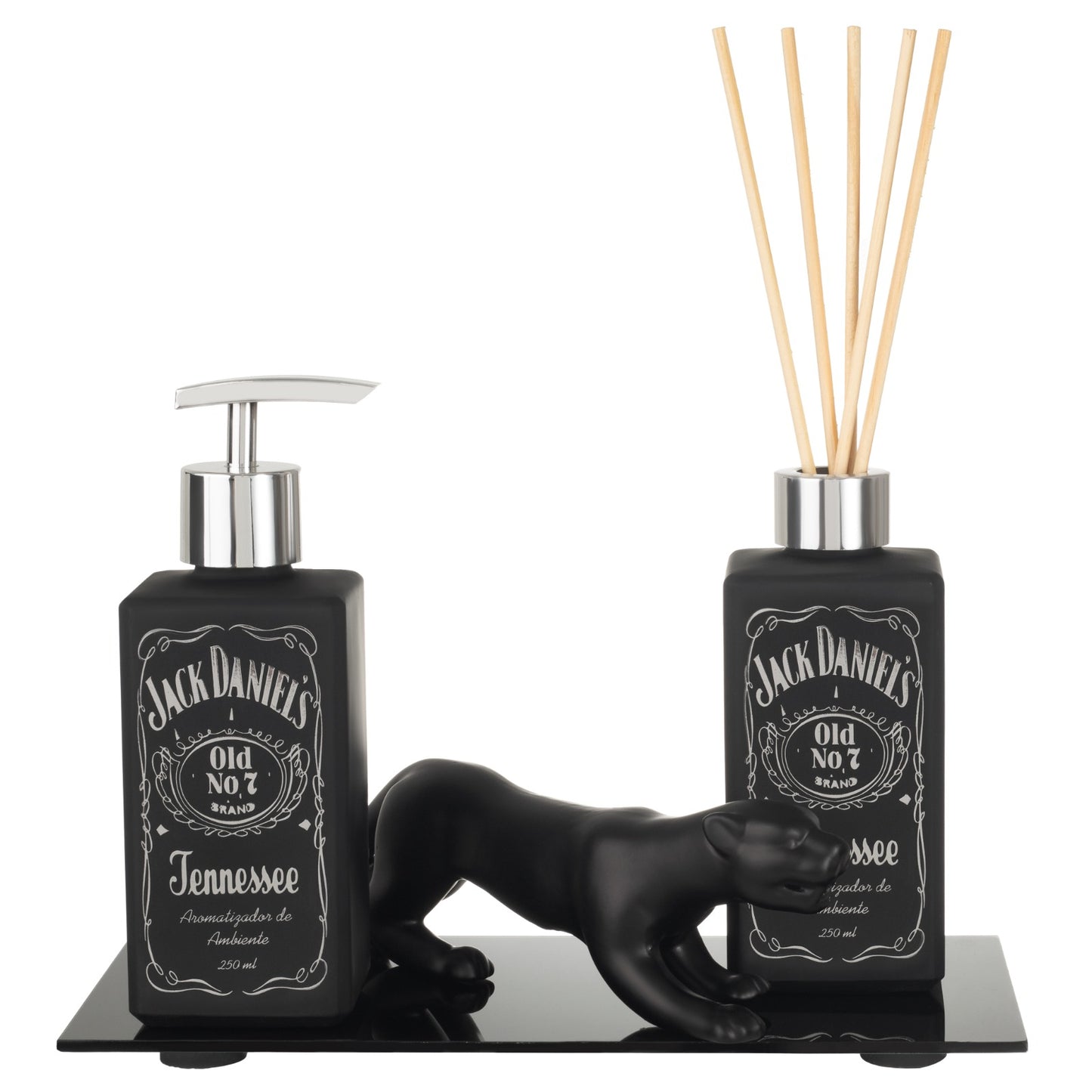 Kit Frascos Completo Square Jack Daniels 250ml