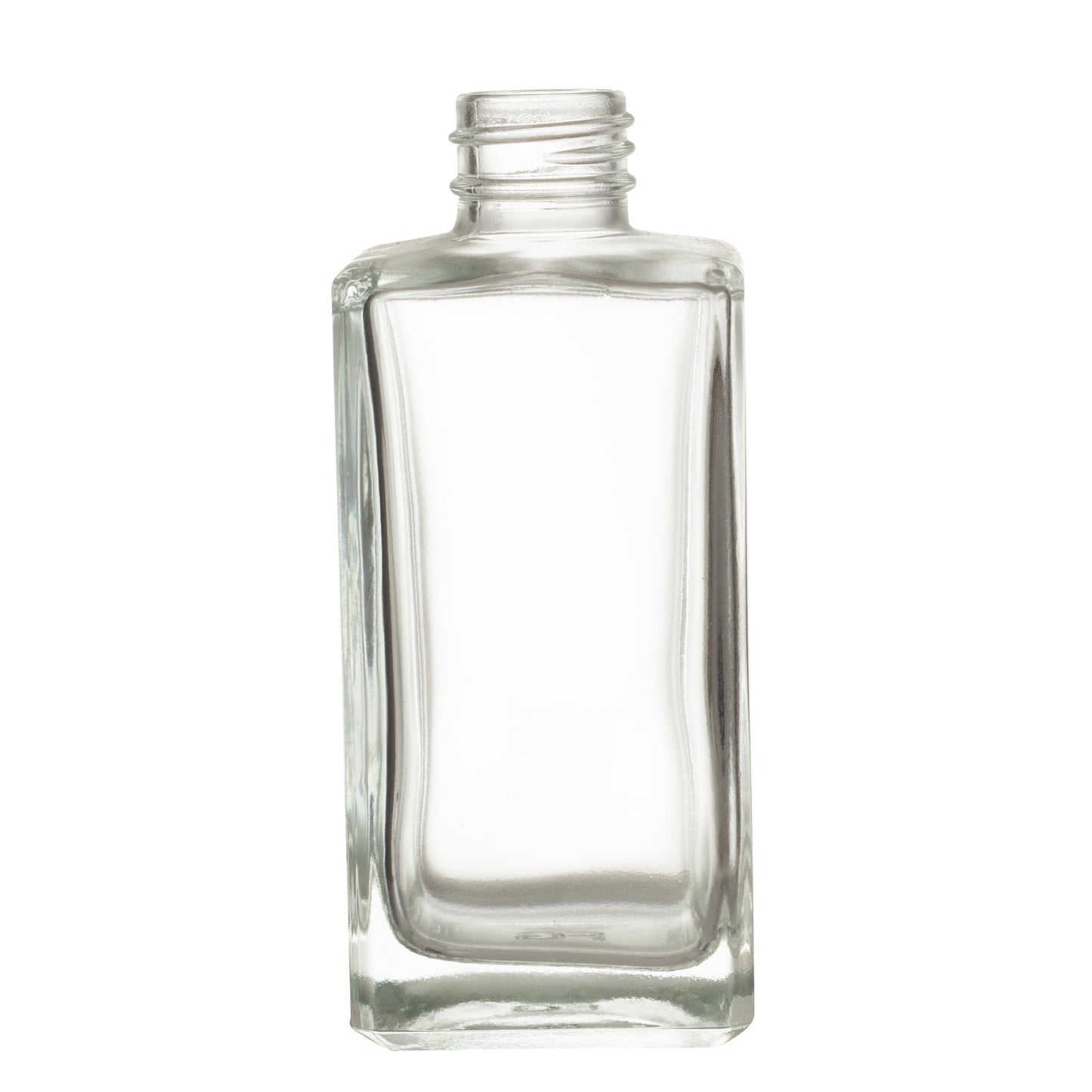 Frasco de vidro square 250ml s/ tampa