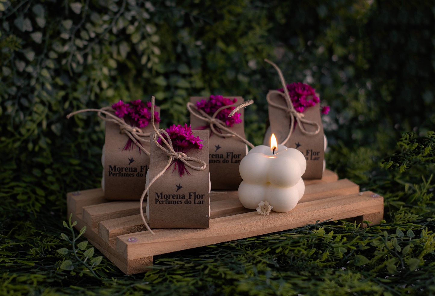 Kit 30 Mini Velas Bublle