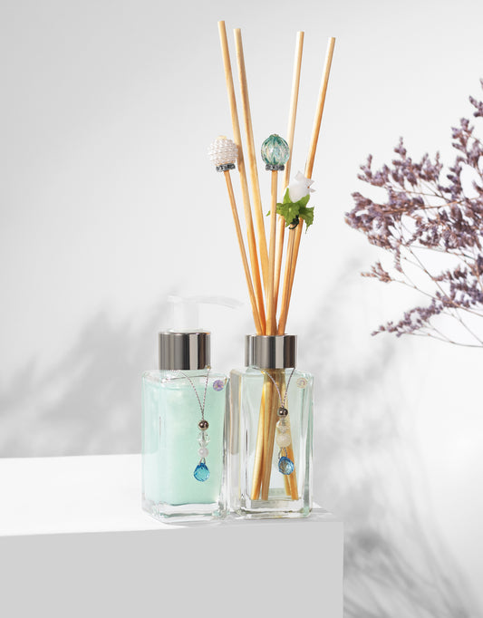 Kit Difusor + Sabonete Square 60ml ( Azul )