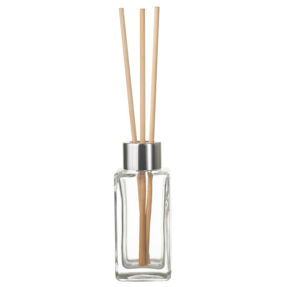 Frasco de vidro square 60ml c/ tampa difusor