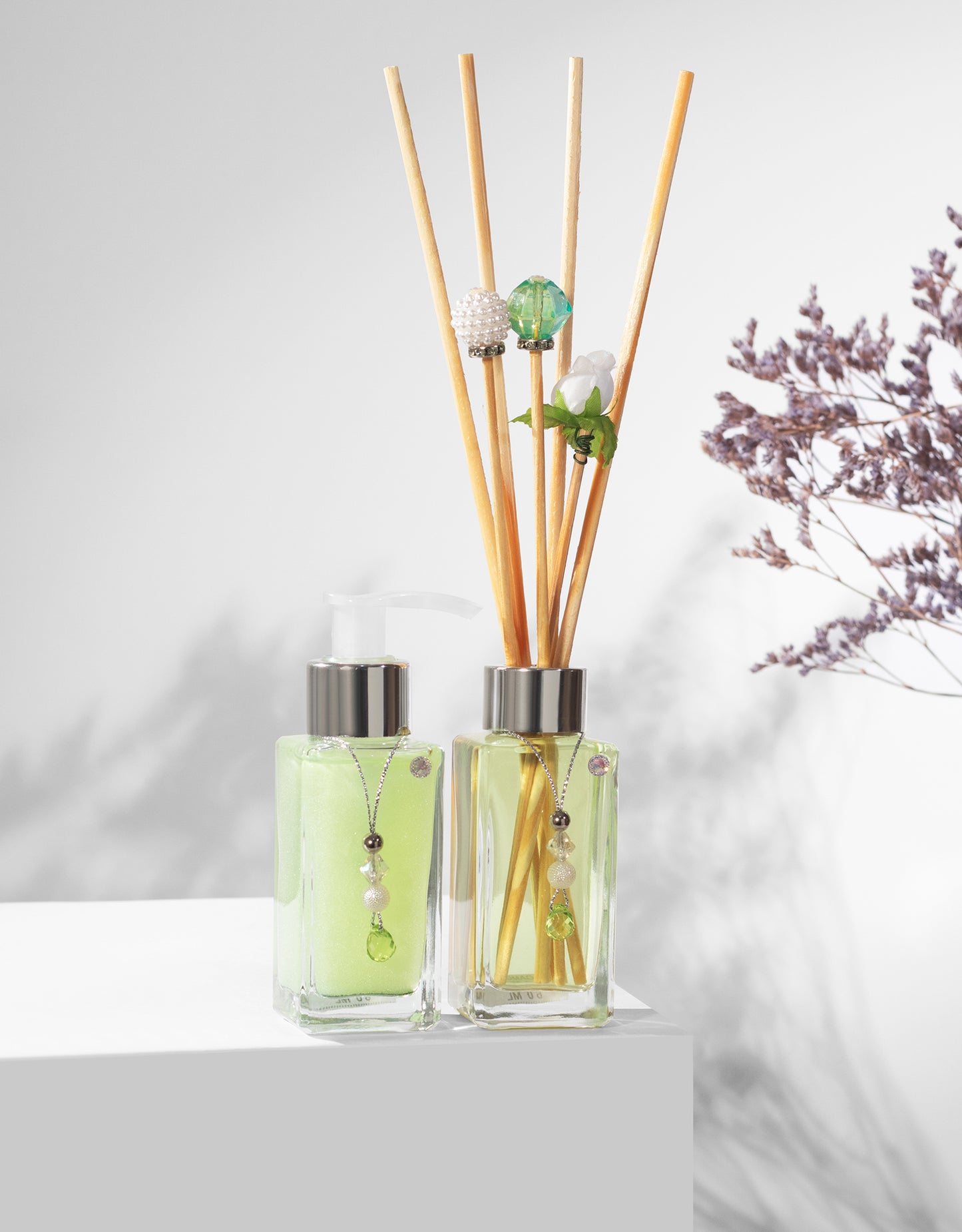 Kit Difusor + Sabonete Square 60ml ( Verde )