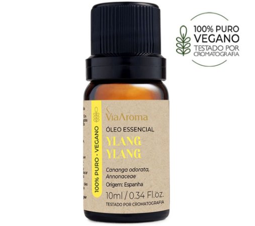 Óleo Essencial Via Aroma 10ml Ylang Ylang