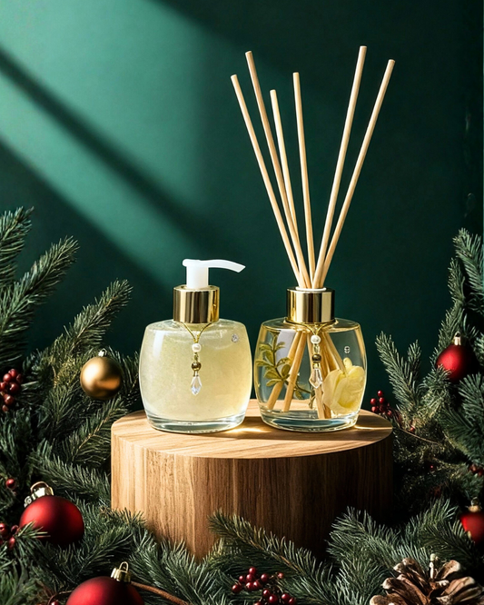 Kit Difusor & Sabonete Líquido JADE - Coleção Floral