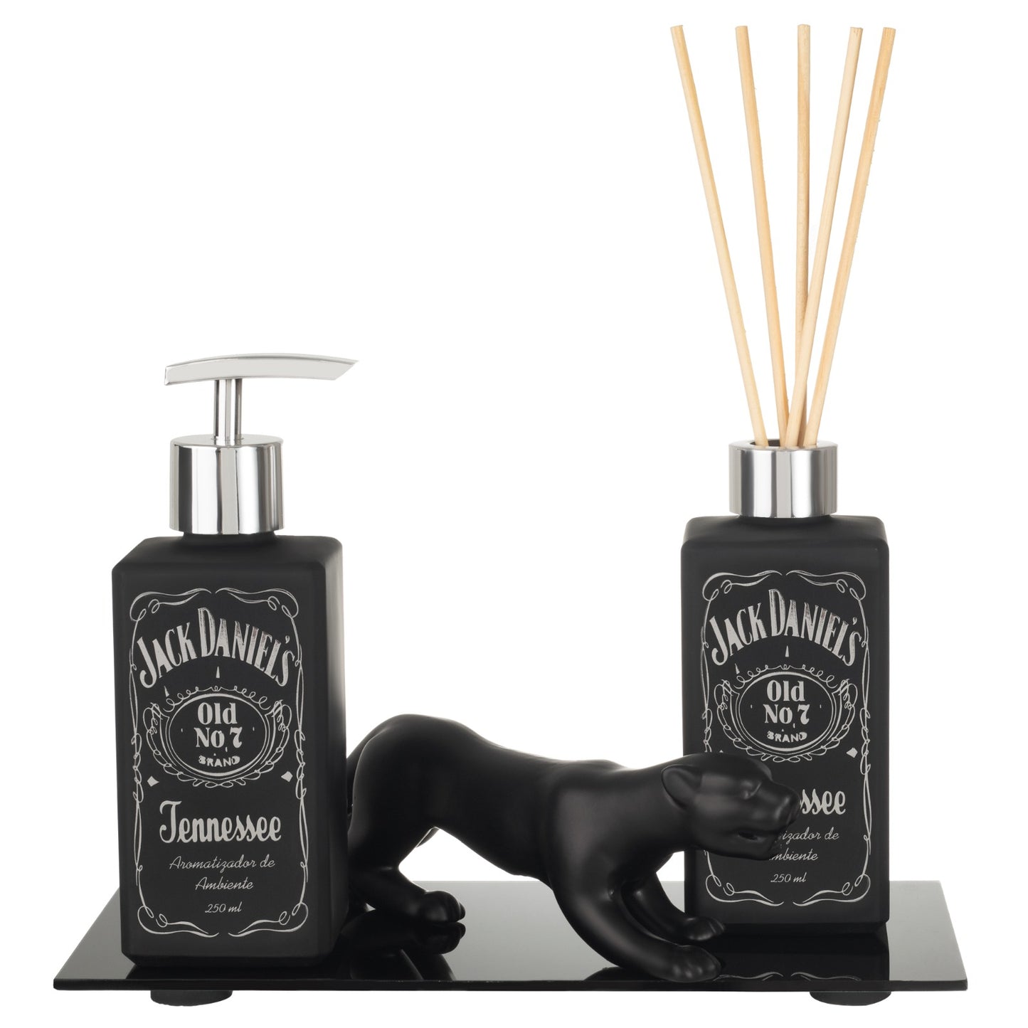 Kit Difusor + Sabonete Square 250ml Jack Daniels