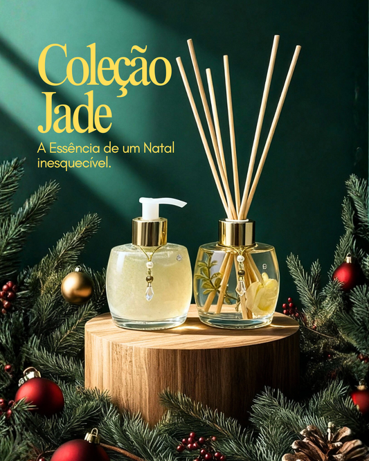Kit Difusor & Sabonete Líquido JADE - Coleção Floral