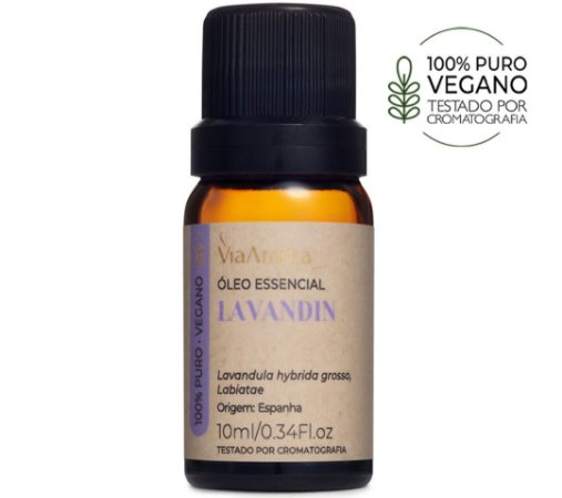 Óleo Essencial Via Aroma 10ml Lavandin